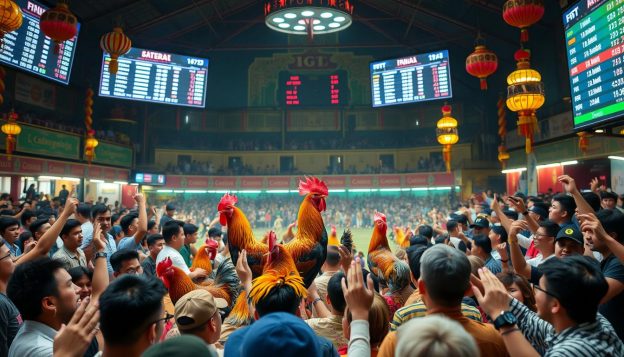 Situs taruhan sabung ayam dengan taruhan real-time interaktif