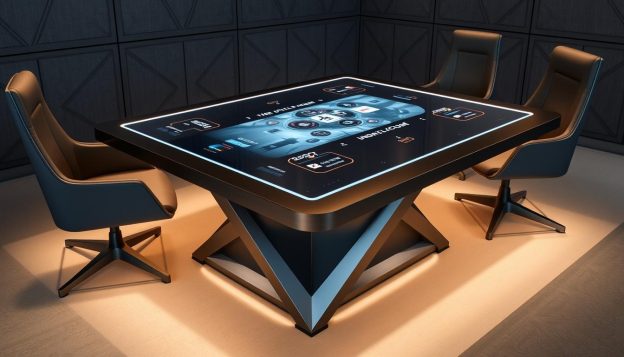 inovasi meja poker modern